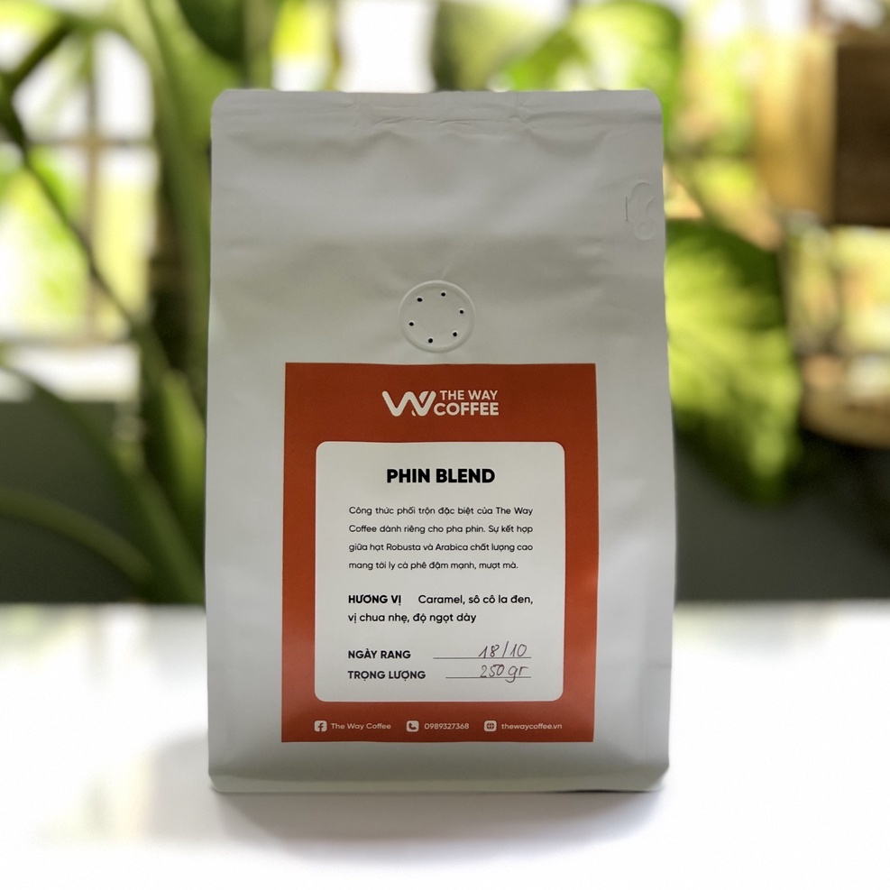 Cà phê hạt rang mộc Phin Blend