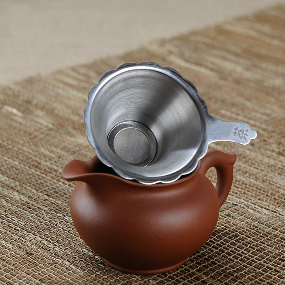 Dụng Cụ Lọc Trà Bằng Thép Không Gỉ Chất Lượng Cao