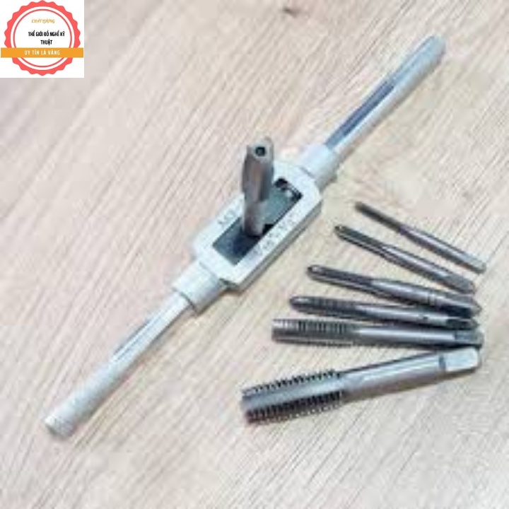 bộ tay quay taro tạo ren trong 10 chi tiết M3-M12