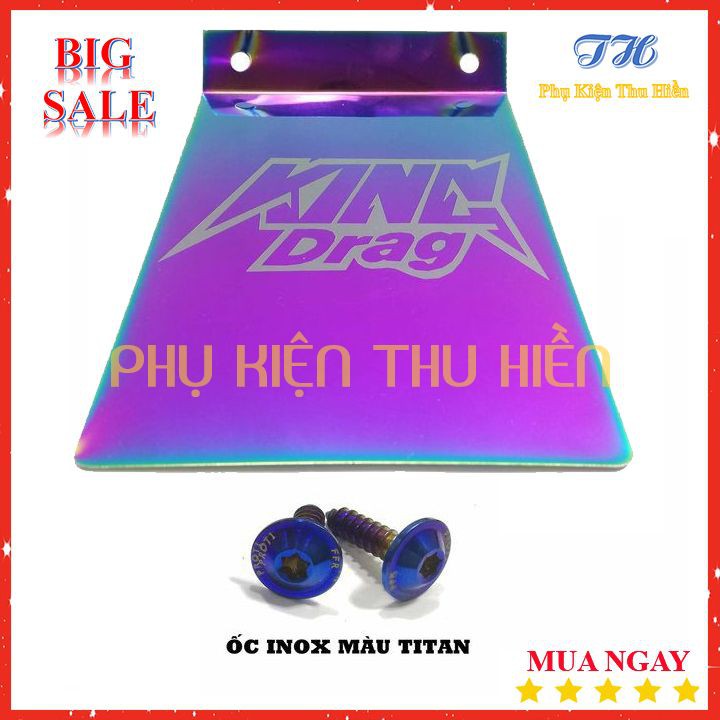 Mica Che Phuộc Chữ KingDrag Titan Winner X, Winner, Exciter Nhôm Cao Cấp