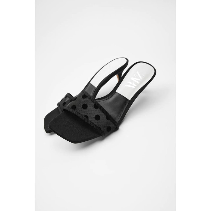 Giày Sandal Cao Gót Zara 841 7cm Nhập Khẩu Chất Lượng Cao Cho Nữ