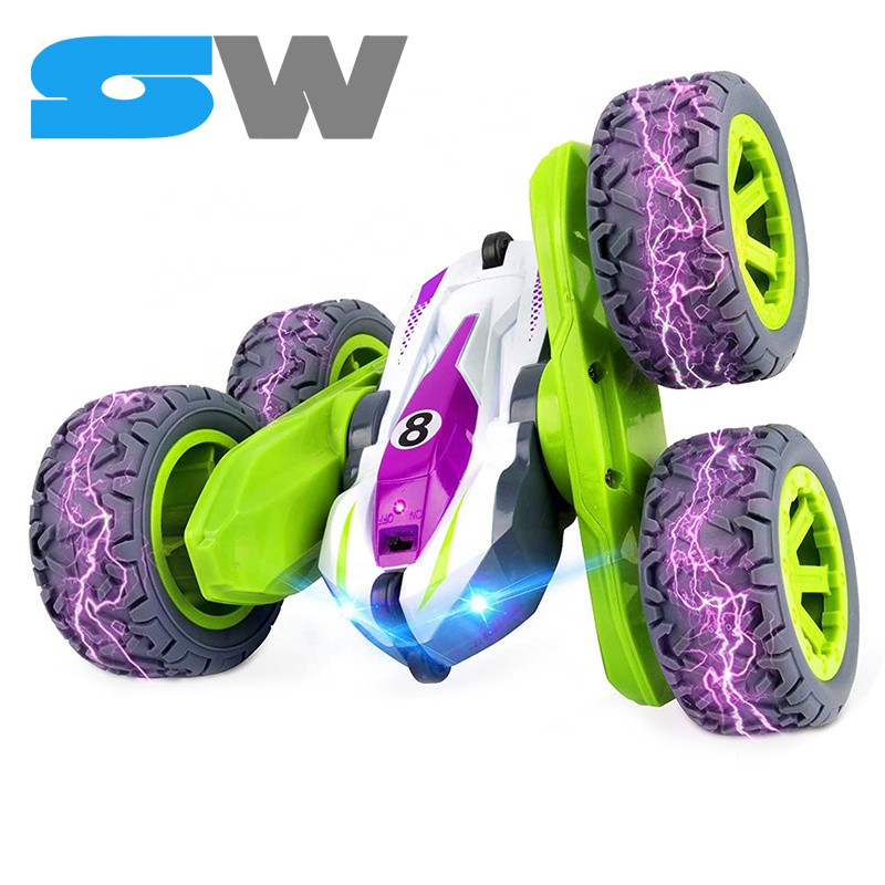 Xe Điều Khiển Từ Xa Stunt Car 9368 Nhào Lộn, Leo Địa Hình, Xoay 360 độ Mini Chơi Trong Nhà...