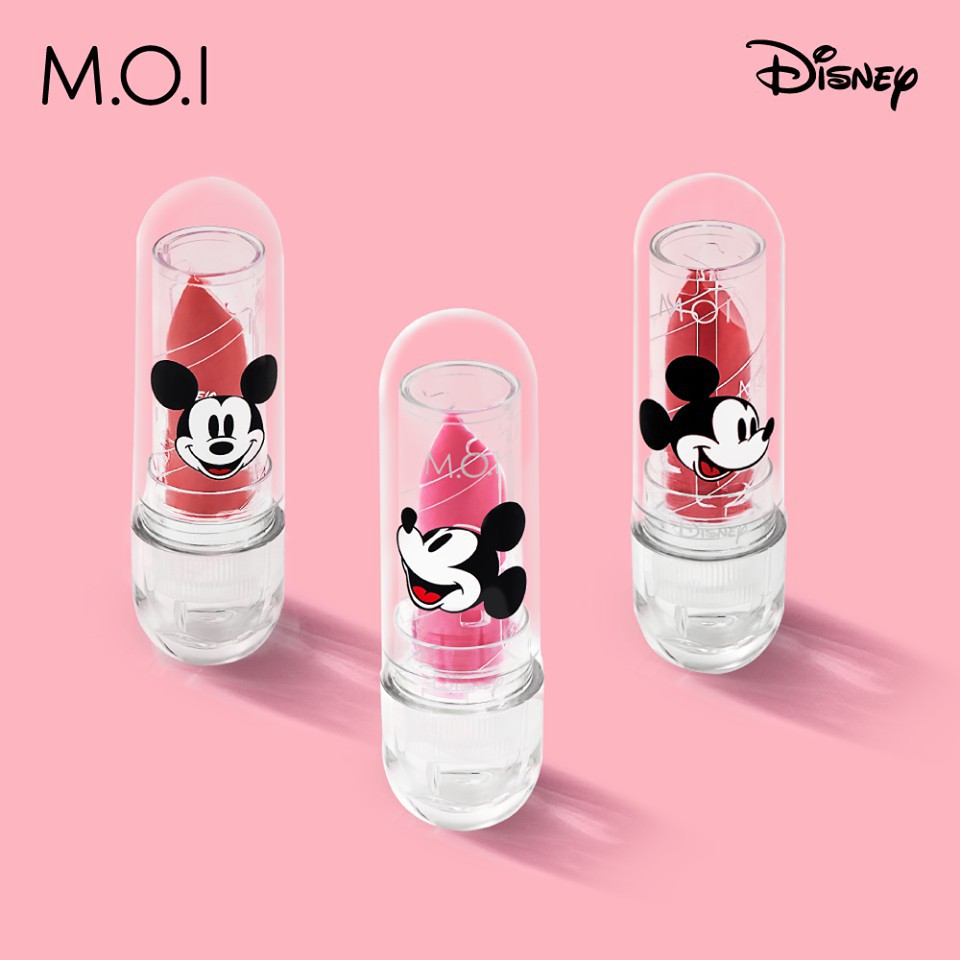 [Tặng 1 mặt nạ GẠO]Son dưỡng M.O.I Disney Mickey's Magic Phiên Bản Giới Hạn - Chính hãng Hồ Ngọc Hà Mới 100%.Bảo hành 6 