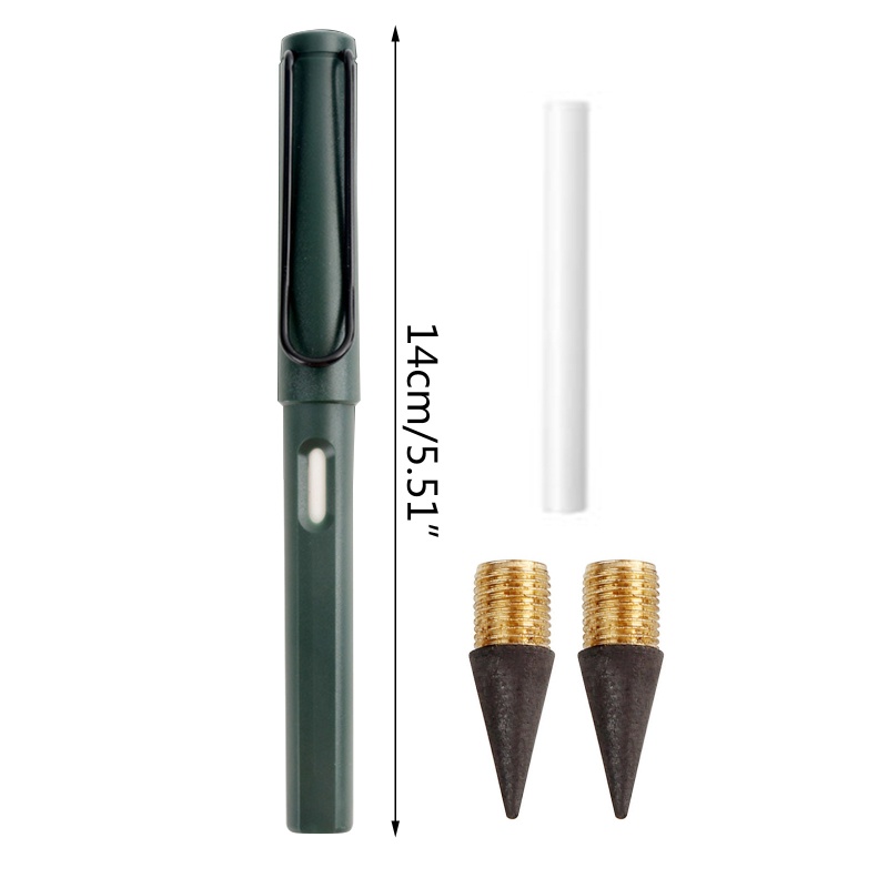 Bút Chì Không Giới Hạn Kèm 2 Ngòi Bút Xóa Được Dành Cho Người Lớn Và Trẻ Em Vẽ Phác Thảo