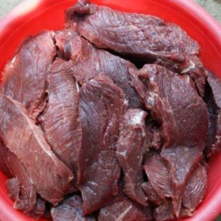 Thịt lợn sấy đặc sản tây bắc