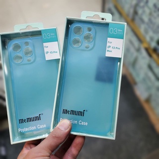 (màu mới) Ốp lưng lụa iPhone 13 Pro, 13 Pro Max Memumi siêu mỏng 0.3mm