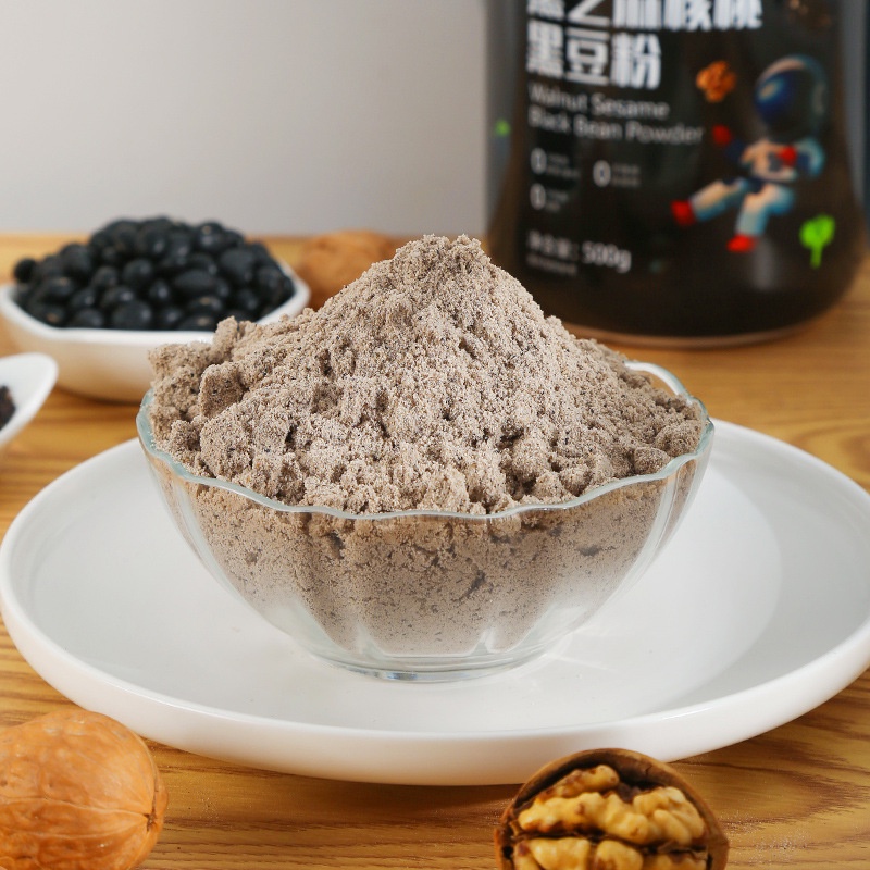 Cháo Bột Óc Chó Đậu Đen Giảm Cân, Ăn Kiêng, Eat Clean Healthy Dưỡng Nhan hiệu Meizoushike - D9