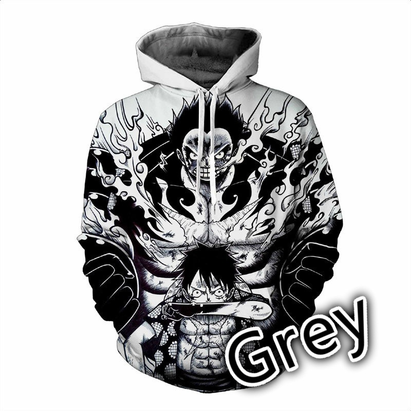 Áo Hoodies Có Nón Dài Tay In Hình 3D Nhân Vật Anime One Piece | BigBuy360 - bigbuy360.vn