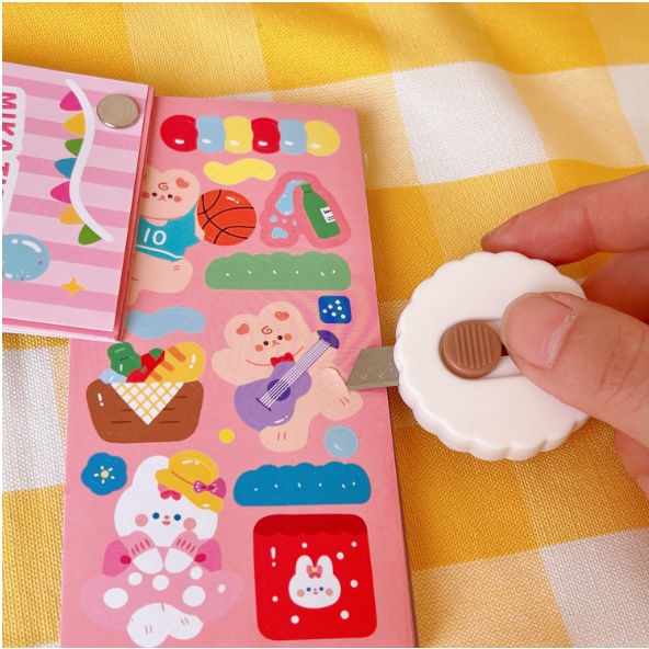 Dao dọc giấy nhiều hình sắc màu cute - Rạch giấy bền, đẹp, rẻ, không rỉ dao thủ công phong cách Hàn Quốc xinh xắn