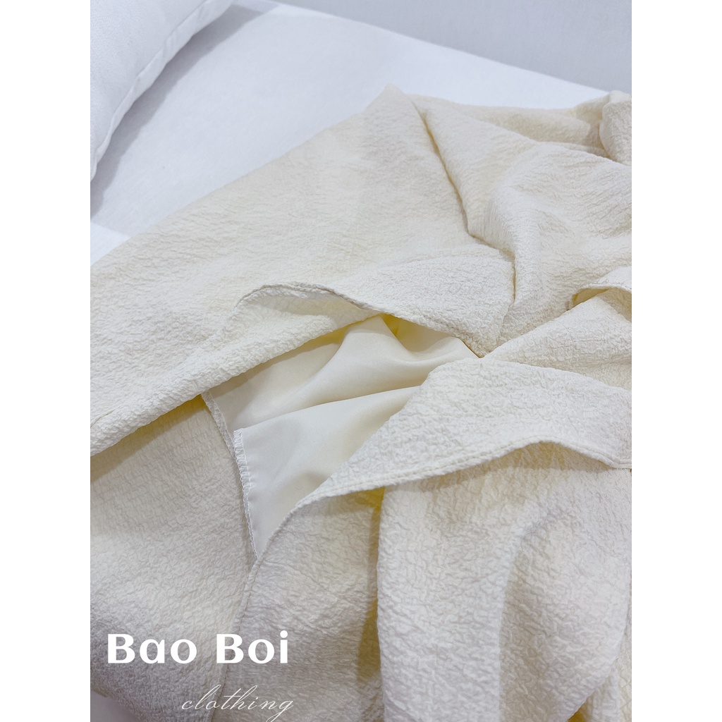 Váy trễ vai trắng dự tiệc sang trọng dáng dài hottrend chất đẹp LICA - V17 | BigBuy360 - bigbuy360.vn