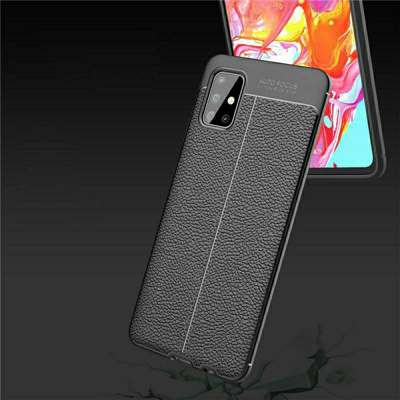 Ốp lưng SamSung Galaxy A31 silicon giả da Auto Focus chống sốc va đập mạnh