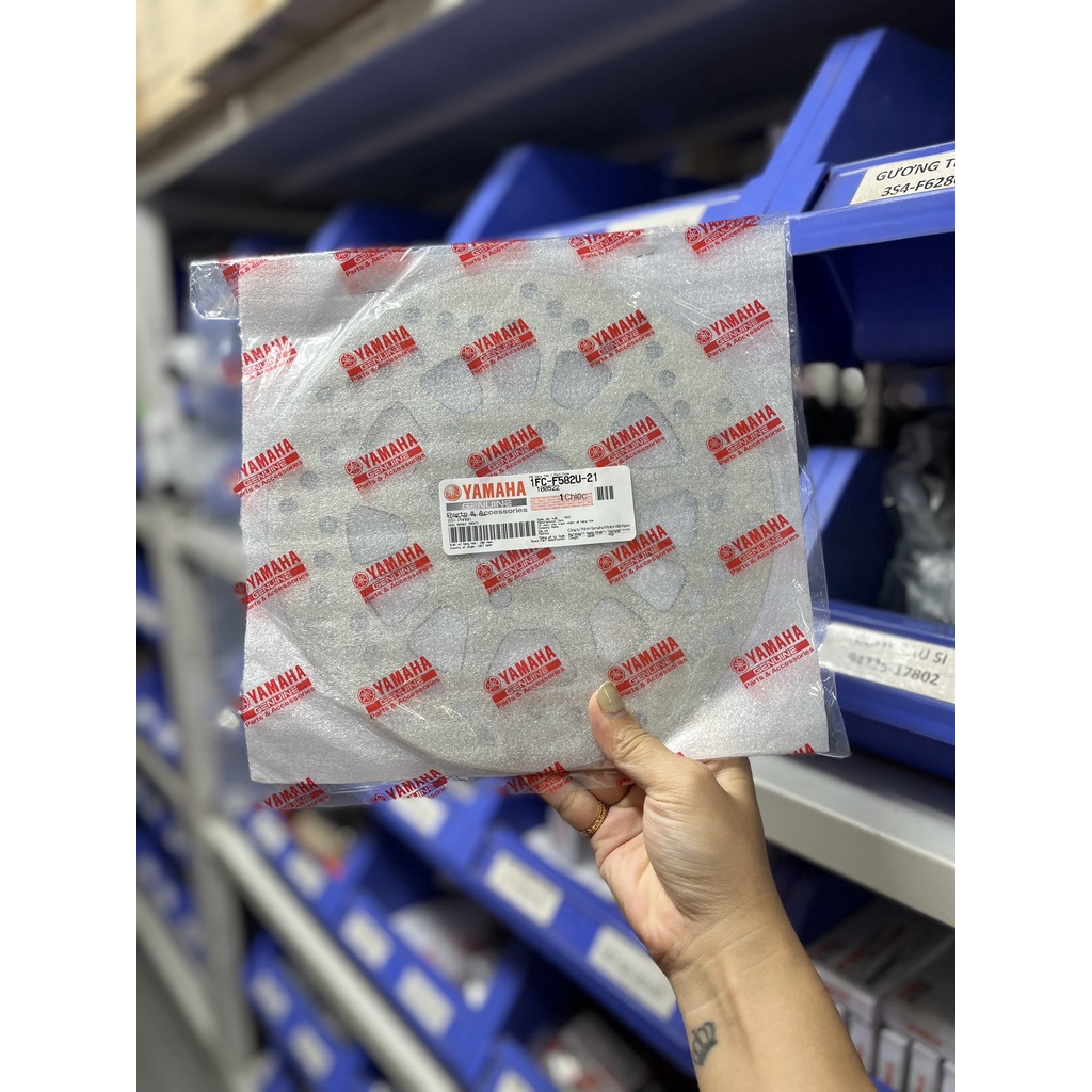 Đĩa phanh thắng trước dành cho xe Sirius,Jupiter,Exciter 135 Cc... chính hãng Yamaha