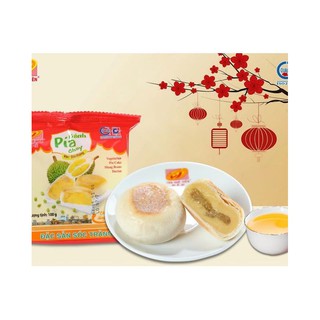 Bánh pía đậu sầu riêng chay tân huê viên 500g