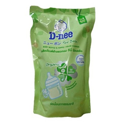 Nước rửa bình sữa Dnee Thái 400/600/620ML (Mẫu Mới Organic)