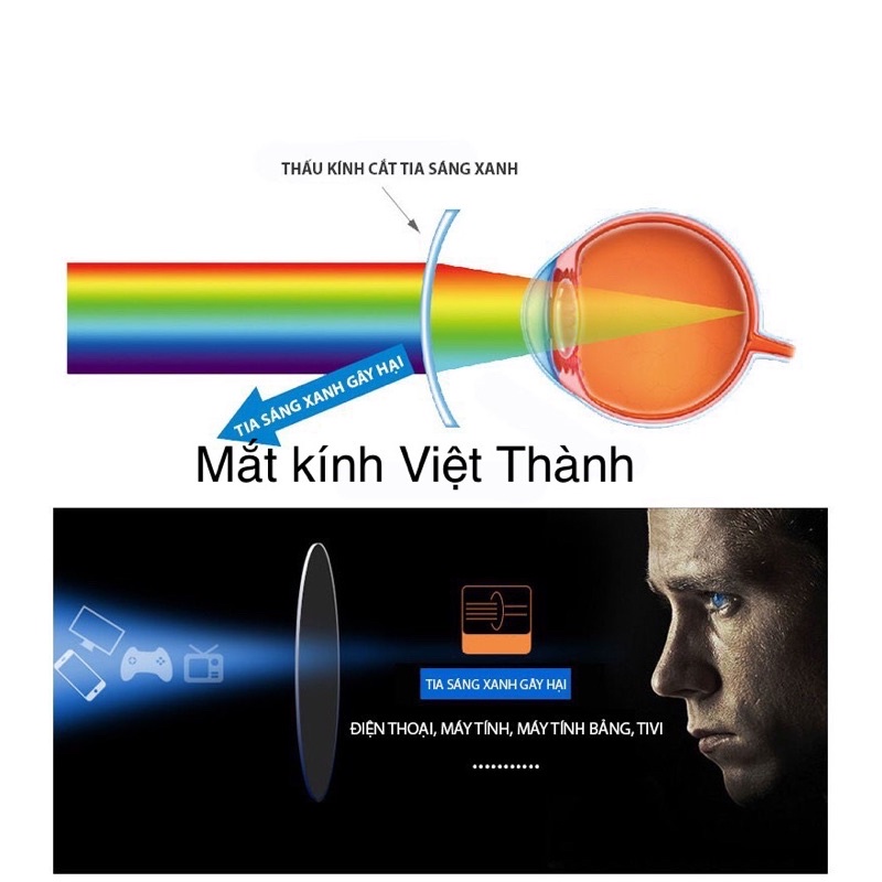 HCM mắt Kính lão dẻo không viền chống ánh sáng xanh kính viễn thị cho ngừoi già đọc sách xem điện thoại L09