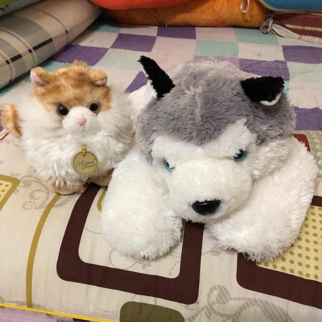 Chó long xù nhồi bông