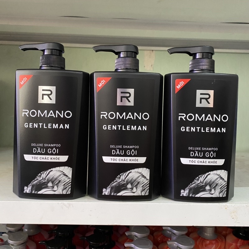 Dầu gội Romano GENTLEMAN cho tóc chắc khỏe 650g