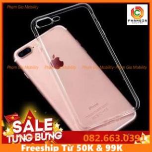 Ốp lưng silicon dẻo trong suốt dành cho iphone 5/6 /6s/6plus/6splus/7/8/7plus/8plus/X/Xs/Xsmax