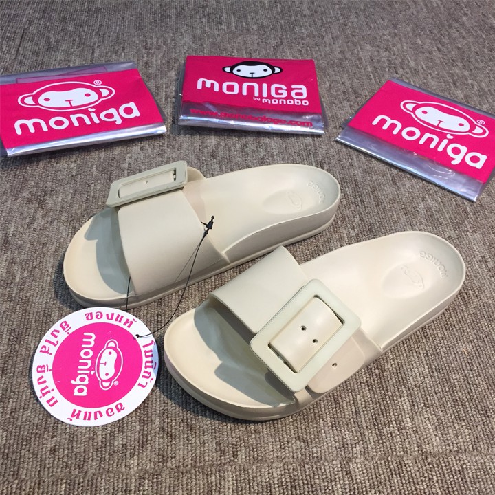 Dép Thái Lan Nữ Bản Ngang Khóa Chữ Nhật Siêu Nhẹ Siêu Êm Chính Hãng MONOBO