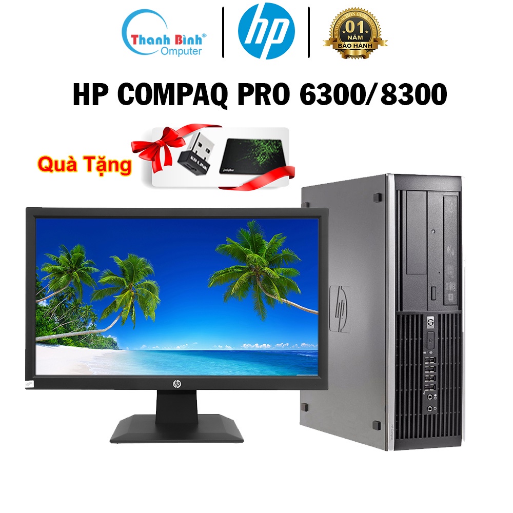 Máy Tính Đồng Bộ ThanhBinhPC HP Pro 6300/8300( Core I3, i5, i7 ) - BẢO HÀNH 12 THÁNG 1 ĐỔI 1 - PC Văn Phòng Giá Rẻ