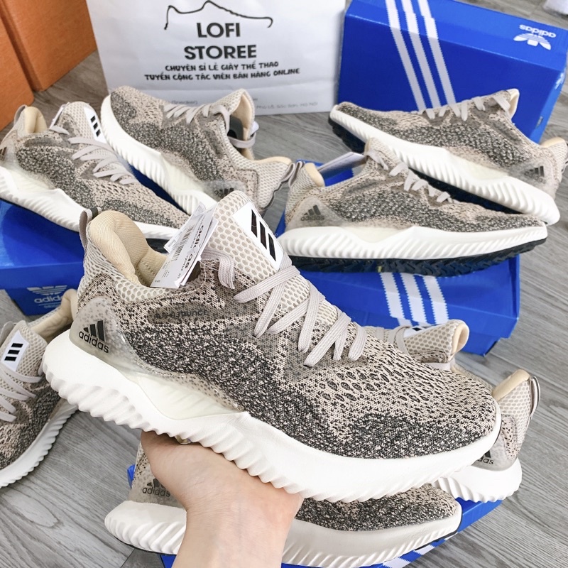 [FREESHIP+ẢNH THẬT] Giày alphabounce muối tiêu, Giầy thể thao nam nữ chạy bộ tập gym năng động siêu thích