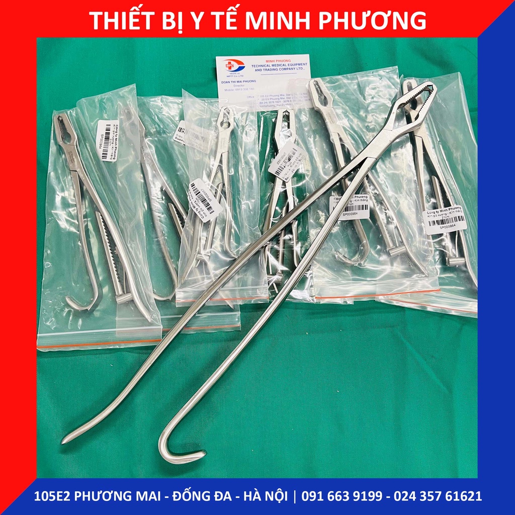 Kìm giữ xương thẳng Công nghệ Đức
