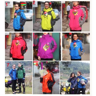 Combo 5 áo tnf 2 lớp chống nước