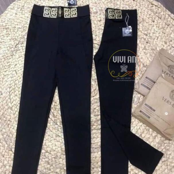 [Hàng Xuất Dư] Quần LEGGING V.SACE cạp cao siêu sang chảnh hàng VNXK, Legging Co Giãn 4 Chiều Cao Cấp, Ống Dài Siêu Đẹp, | BigBuy360 - bigbuy360.vn