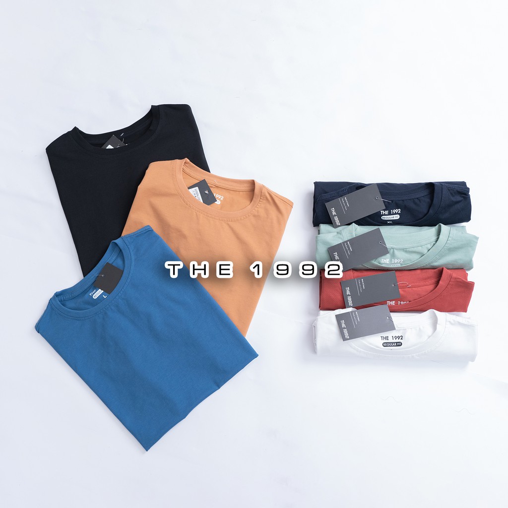 Áo thun THE 1992 cao cấp Áo phông nam cotton basic | BigBuy360 - bigbuy360.vn