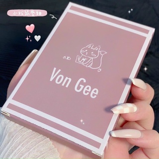 Set 5 son kem lì Vongee Mèo