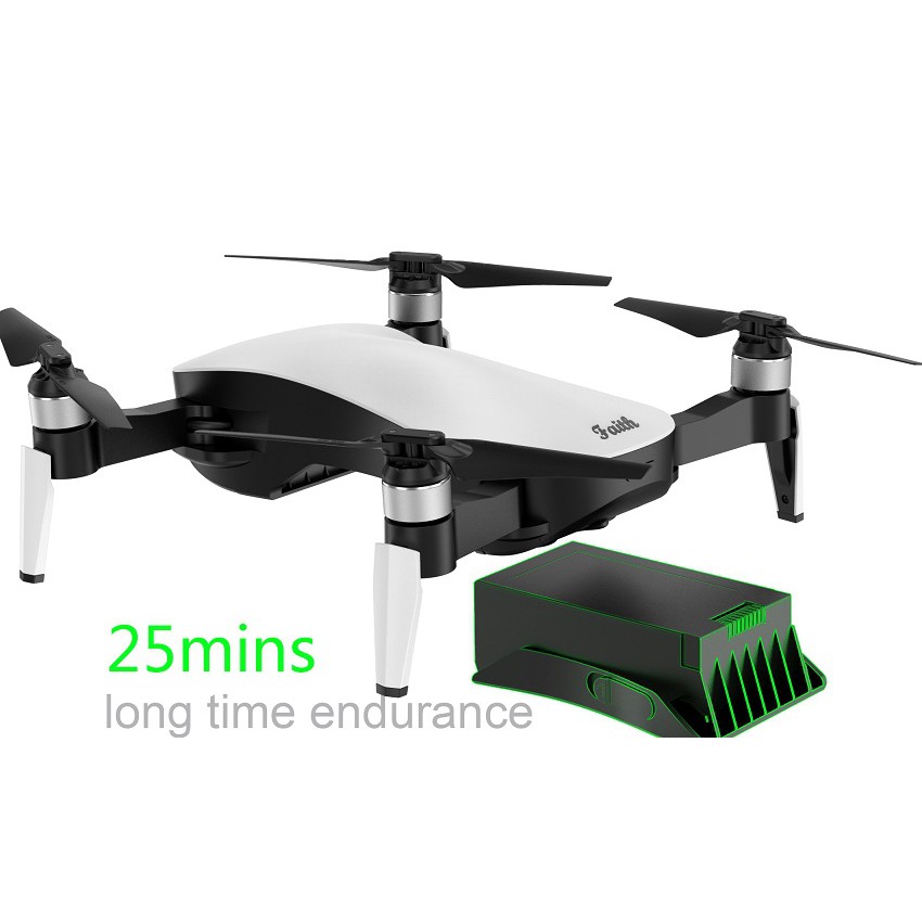 [CAMERA 4K] Flycam C-fly Faith PRO Phiên Bản Camera 4K Siêu Nét - GPS Hết Pin Tự Bay Về - Cánh Gấp Nhỏ Gọn