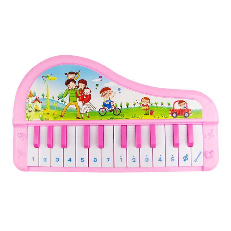 Đồ chơi đàn piano 24 phím nhiều màu cho bé