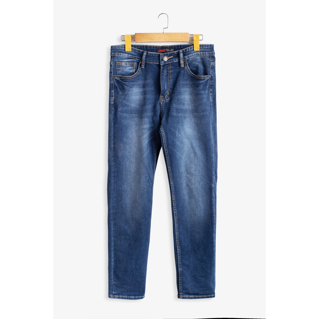 Quần Jean nam Cao Cấp  LADOS - 4048 Chất Jean dày mềm ,Co Giãn tốt, form slimfit | BigBuy360 - bigbuy360.vn