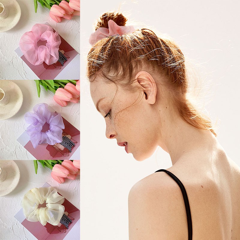 Dây Buộc Tóc Co Dãn Thanh Lịch Cho Nữ