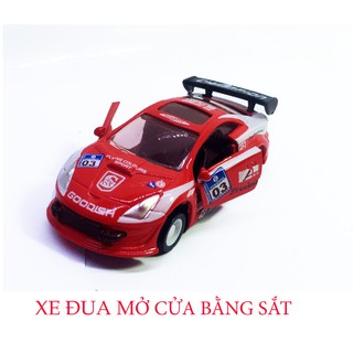 SET 4 XE ĐUA MỞ CỬA BẰNG SẮT