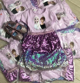Váy élsa H&M đính sequin lấp lánh