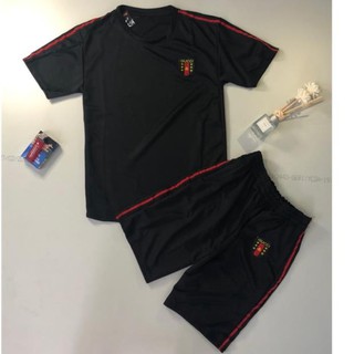 Bộ hè nam - Bộ thời trang nam - Bộ quần áo hè nam Mandurath Gu Chì Đen cực cool ngầu