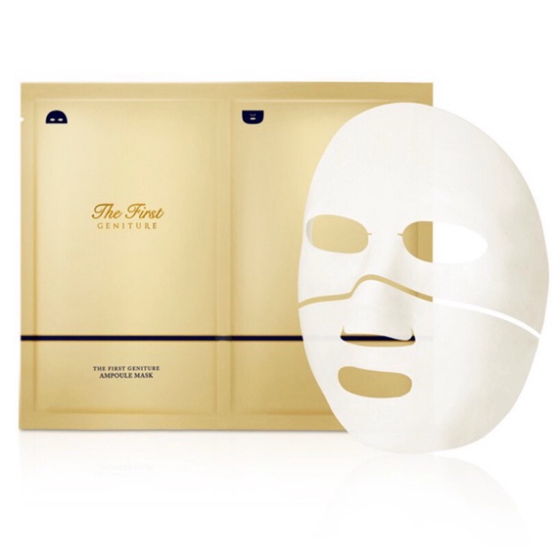Mặt nạ tinh chất vàng 24k làm sáng và tái sinh da OHUI The First Geniture Ampoule Mask 40ml