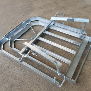 Giá chở hàng lắp xe máy Wave rs, wave s, wave alpha...