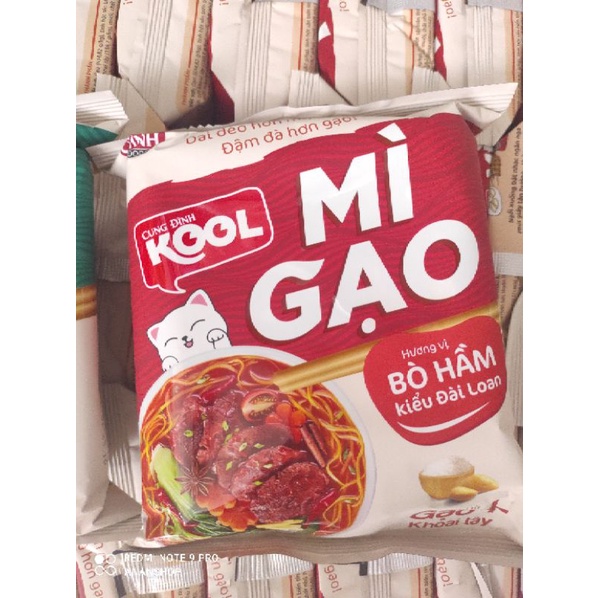 Thùng 24 gói mì gạo Cung đình Cool