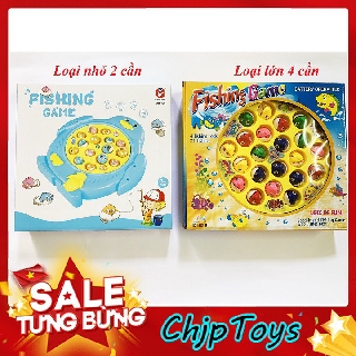 Đồ Chơi Câu Cá Cho Bé Cao Cấp 2 Loại Lựa Chọn, Màu Sắc Đa Dạng, Chạy Pin Phát Nhạc Vui Nhộn, Chơi Theo Đội Nhóm
