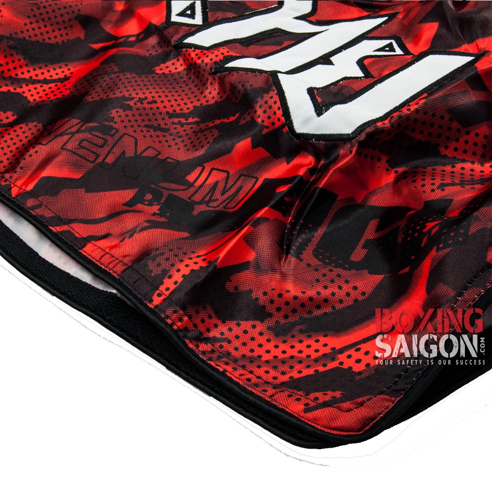 Quần Muay Thai Venum Tecmo - Red/Black