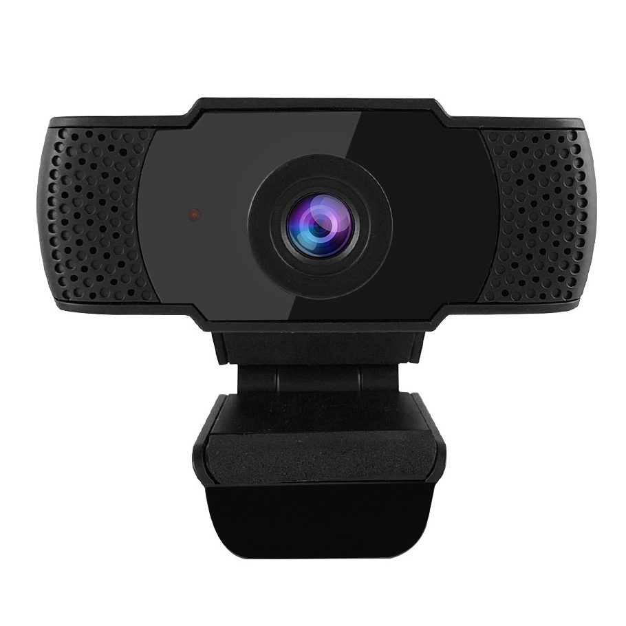 1080P HD Webcast Live USB Camera,Driver-Free with Built-in Microphone