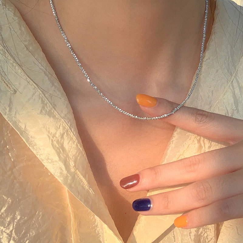 IF ME Bộ 2 Vòng Cổ Choker Kiểu Dáng Đơn Giản Thời Trang