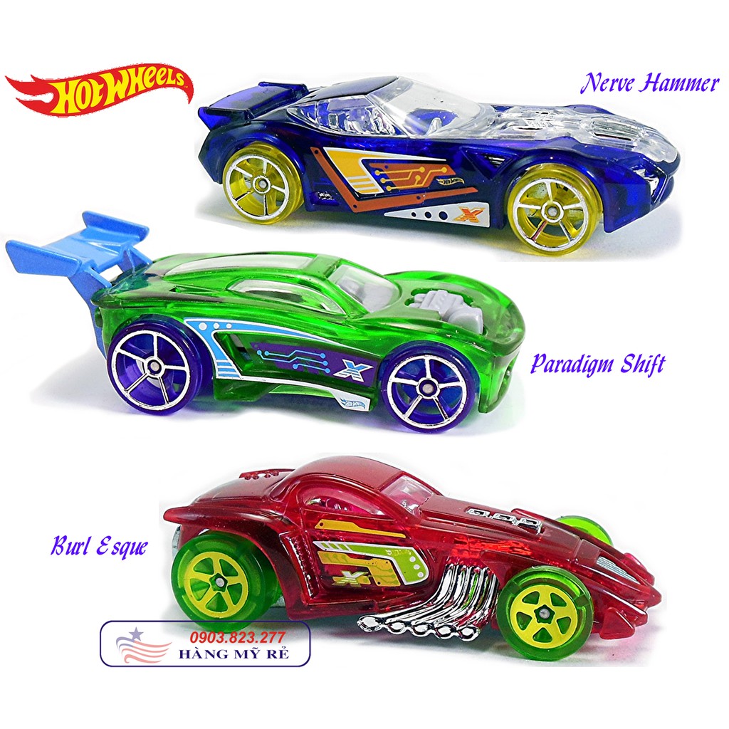 Set 5 Siêu Xe Hot Wheels (hàng Mỹ xách tay)