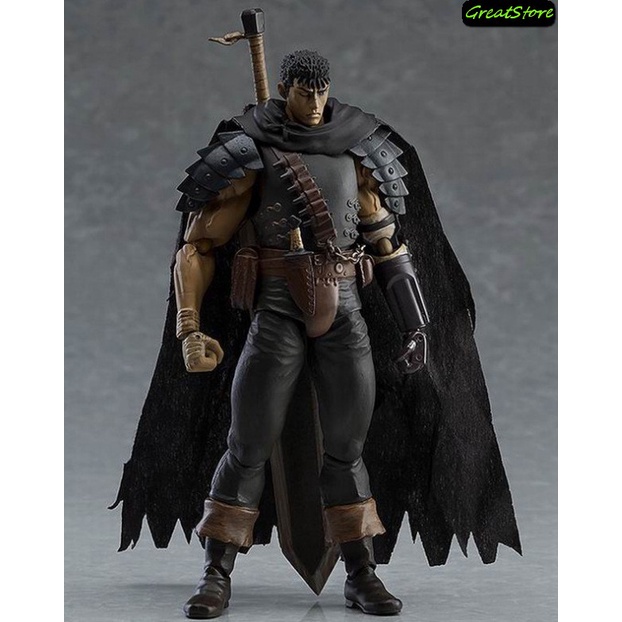MÔ HÌNH NHÂN VẬT Berserk: Guts Black Swordsman Ver  FIGMA 359 CỬ ĐỘNG ĐƯỢC