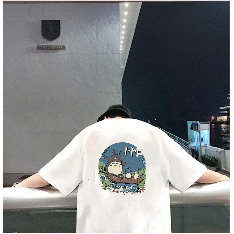 Áo thun unisex form rộng Toroto họa tiết Nhật Bản vải dày mịn 2020T2442