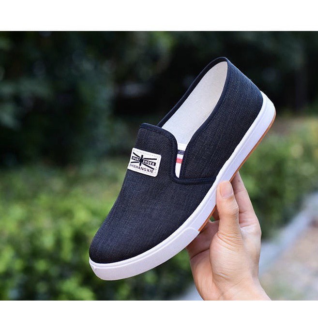 Giày lười vải nam Sport Shoes thoáng khí