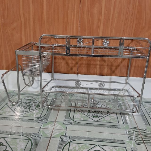 Kệ Chén inox Treo Tường Đa Năng