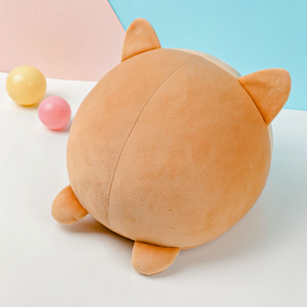 Gấu Bông Chó Shiba Inu Miniso Tròn Dễ Thương mềm mại